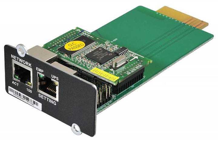 Ippon NMC SNMP card (687872) Innova RT/Smart Winner New Дополнительные устройства к источникам питания фото, изображение