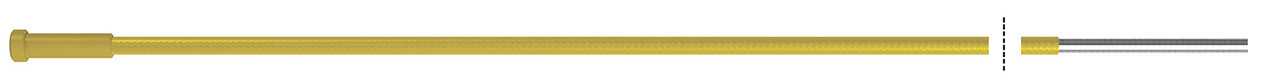 Fubag Канал направляющий 5.60 м диам. 1.6_тефлон_желтый FB.TLY-50 MAG фото, изображение