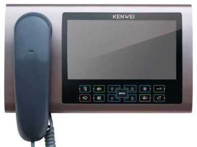 Kenwei KW-S700C-W200 бронза Цветные видеодомофоны фото, изображение