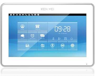 Kenwei KW-SA20TC белый Цветные видеодомофоны фото, изображение