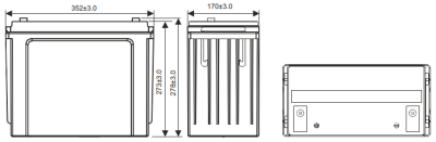 WBR HRL 12540W Аккумуляторы фото, изображение