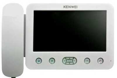 Kenwei KW-E705FC-W100 белый Цветные видеодомофоны фото, изображение
